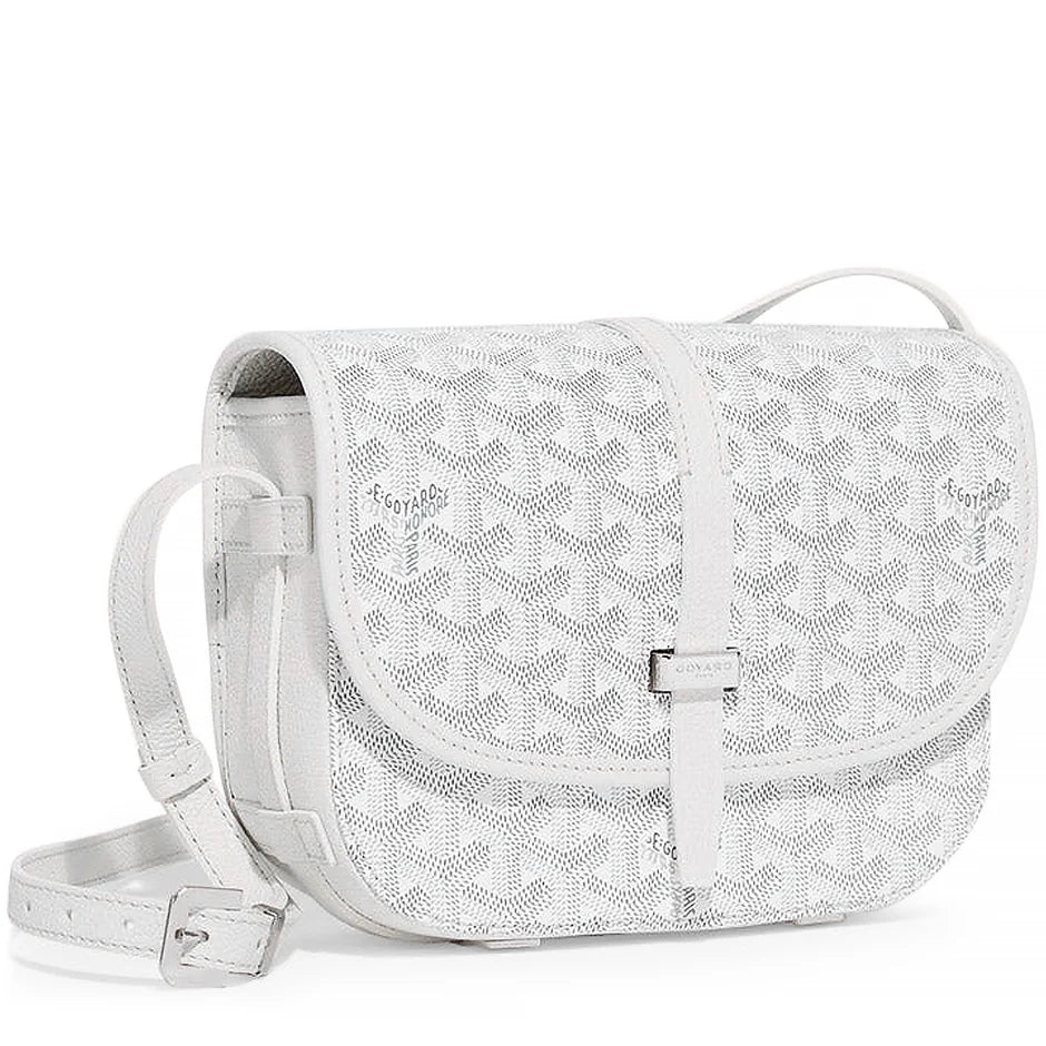 Goyard Messenger Bag White
