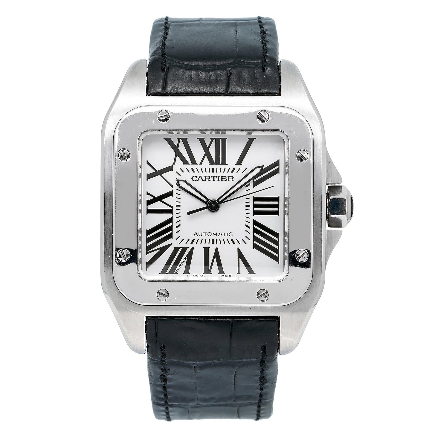 Cartier Santos 100 Leather