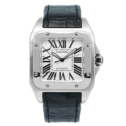 Cartier Santos 100 Leather