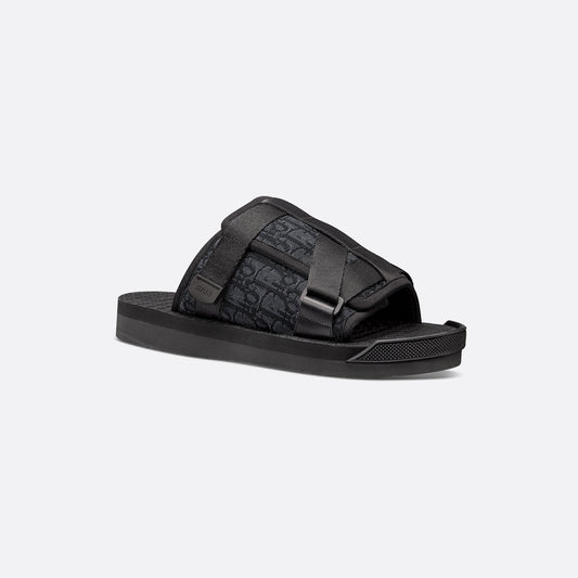 Dior Alpha Slides Black